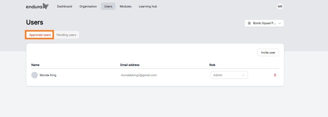 Approved-users-Tab