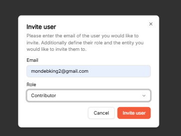 Invite-user-Selected-Contributor