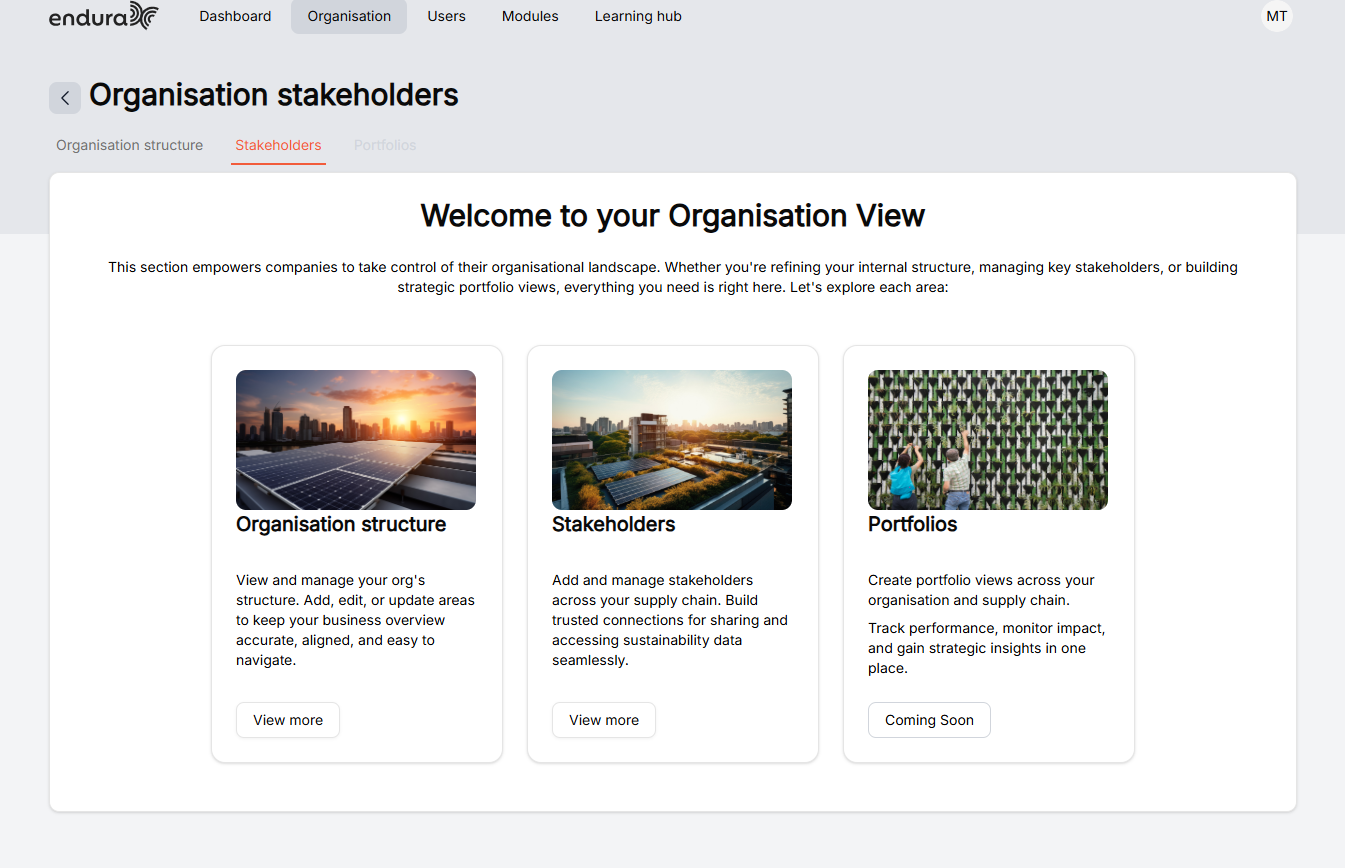 Organisation-View
